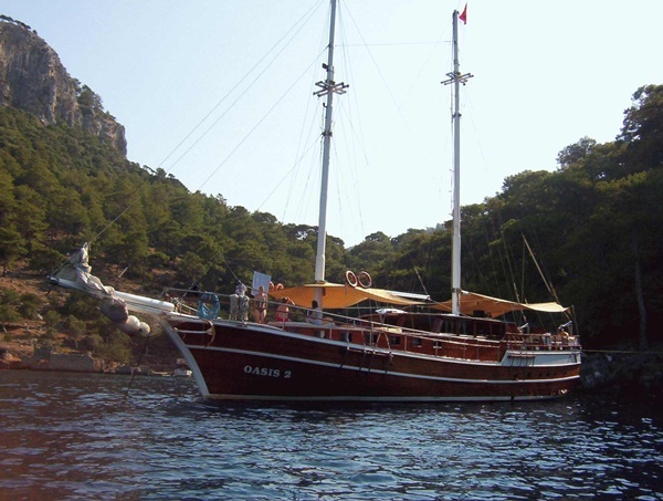 Blue Cruise Olympos To Fethiye